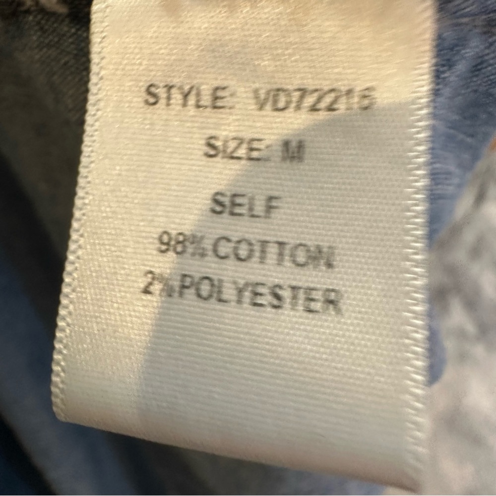 VEVERET Pinafore Light Wash Denim Dress NWOT - Picture 7 of 8